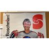 Image 2 : Vintage Life Size Poster Laurie Boschman Winnipeg Jets