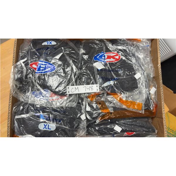 20 Men's Black Baseball Jerseys - Various Sizes- New in Bag