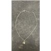 Image 4 : 925 Sterling Silver White Gold Overlay 1.0 Carat Moissanite Lab Diamond Atomic Necklace, D, VVS1