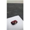 Image 6 : 5.7-Carat Natural Untreated Garnet Gemstone, Emerald Cut, 9.5 x 13.4 Millimeters
