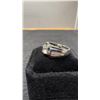 Image 3 : 1.0-Carat Simulated Diamond Cubic Zirconia Man's Ring, Resizeable, in 925 Sterling Silver