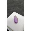 Image 4 : 5.6-Carat Natural Royal Amethyst Untreated Pear-Cut Gemstone, 9.3 x 15.4 Millimeters