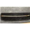Image 2 : 18K Gold Plated 2.5mm Simulated Diamond CZ Tennis Bracelet, 6.75" to 7.75" Long