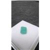 Image 5 : 3.5-Carat Natural Untreated Emerald-Cut Emerald Gemstone, 7.7 x 8.9 mm