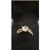 Image 2 : 1.0 Carat Simulated Diamond Cubic Zirconia Channel Ring in 925 Sterling Silver White Gold Overlay