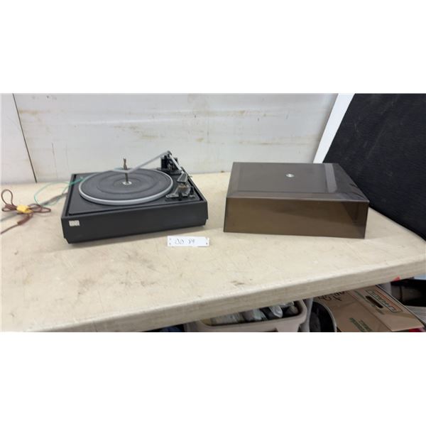Garrard Model 408 Turntable with Dust Cover