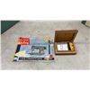 Image 7 : Piedmont De Luxe Zig Zag Sewing Machine with Case, Instruction Book, and More