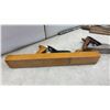 Image 10 : Vintage Stanley Hand Planes, Craftsman Back Saw, Manual Drill, Auger Bit Set, Butt Markers