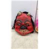 Image 3 : Lot of Five Assorted Halloween Costume Masks Including Demon, Witch, and More