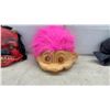 Image 4 : Lot of Five Assorted Halloween Costume Masks Including Demon, Witch, and More