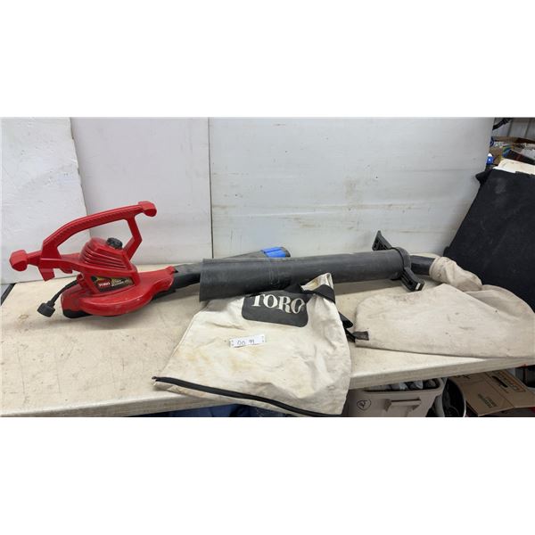 Toro Ultra Blower Vac Electric Leaf Blower and Vacuum with Collection Bag