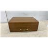 Image 12 : Community Silver Plate Flatware Set in Wooden Chest with Steak Knives and More