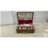 Image 1 : Community Silver Plate Flatware Set in Wooden Chest with Steak Knives and More