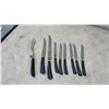 Image 9 : Community Silver Plate Flatware Set in Wooden Chest with Steak Knives and More