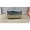 Image 5 : Empire Automatic 32-Cup Party Coffeemaker in Yellow with Box and Aluminum Roaster