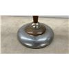 Image 3 : Vintage Mid-Century Floor Standing Ashtray (No Ashtray Insert) and Small Metal Accent Table
