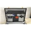 Image 2 : Black Hard-Sided Combination Lock Briefcase with 1991 CNIB Agenda and More