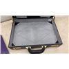 Image 4 : Black Hard-Sided Combination Lock Briefcase with 1991 CNIB Agenda and More