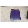 Image 5 : Black Hard-Sided Combination Lock Briefcase with 1991 CNIB Agenda and More