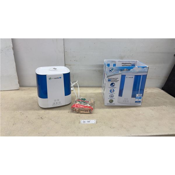 PureGuardian H5225WCA 2.0-Gallon Ultrasonic Cool and Warm Mist Humidifier and More