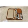 Image 3 : Three Vintage Travel Grooming Kits Including Zenith Vanity Case and English Leather London