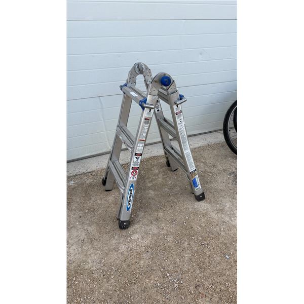 Werner MT-13CA 13-Foot Multi-Position Articulating Aluminum Ladder, 300-Pound Capacity