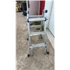 Image 2 : Werner MT-13CA 13-Foot Multi-Position Articulating Aluminum Ladder, 300-Pound Capacity