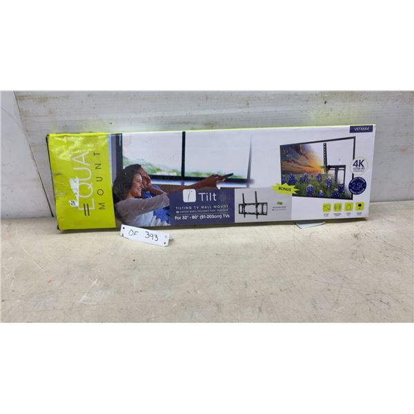Equa Mount VETX6 x 4 Tilting TV Wall Mount for 32" to 80" TVs, 4K Ultra HD Compatible