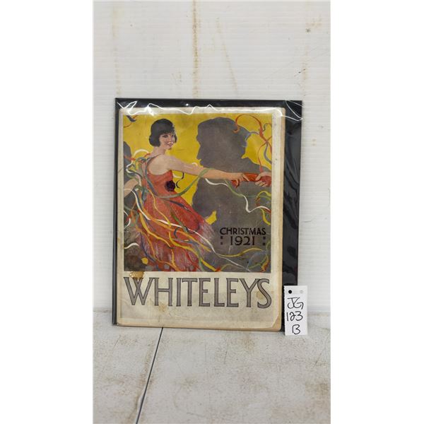 1921 Whiteley's Christmas Catalog.