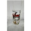 Image 5 : 7 Vintage Hunting Drinking Glasses with Duck, Grouse, Wildgeese, Pheasants, 6 Are 5 1/2" High &