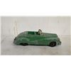 Image 7 : Vintage Cast or Metal Convertible Toy Car Made in U.S.A. and Plastic Mechanical Toy Car