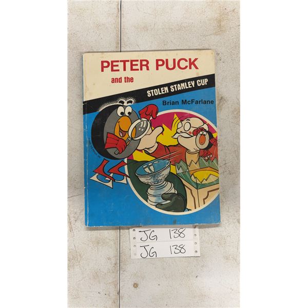 Peter Puck and the Stolen Stanley Cup by Brian McFarlane, 1980
