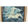 Image 3 : Vladimir Tretchikoff Signed Print, Wild Horses, Blue Version, Framed, 12 1/2 x 15" with Frame