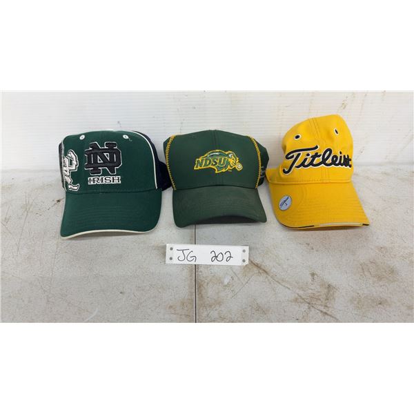 Titleist Performance Ball Marker Golf Cap, North Dakota State Universaty Cap & North Dakota Irish