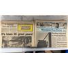 Image 2 : Fourteen Winnipeg Free Press Newspapers, 1980s, Including Last Day of the Winnipeg Tribune