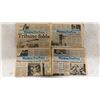 Image 5 : Fourteen Winnipeg Free Press Newspapers, 1980s, Including Last Day of the Winnipeg Tribune