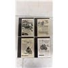 Image 4 : Eleven 1924 and 1930s Harley Davidson Motorcycle Advertising with Foamcore and Sealed Bags