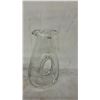 Image 2 : Glass Wine Decanter from Tarnow Poland and a Glass Pitcher
