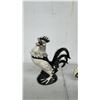 Image 2 : Two Hand-Painted Decorated Shafford Rooster Ornaments, Two Jewelry Showcases, and More