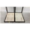Image 2 : 2 x 8 x 10" Jewelry Showcases for Necklace and Earrings