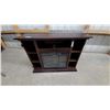 Image 1 : Uberhaus Electric Fireplace Entertainment Center with Shelving