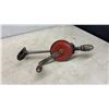 Image 4 : Power Fist 3/8 x 50" Foot PVC Air Hose, Vintage Hand Crank Drill, Mower Blade, 20 3/4" and More
