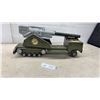 Image 1 : Vintage Louis Marx Pressed Steel Mobile Custom Cannon Battery Operated Toy, 1957. 10 x 23 x 8"