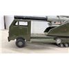 Image 9 : Vintage Louis Marx Pressed Steel Mobile Custom Cannon Battery Operated Toy, 1957. 10 x 23 x 8"