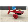 Image 6 : Vintage KO Japan Wind-Up Tin Clown on Scooter (Missing Rubber on 2 Tires) and Dinky Bulldozer