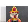 Image 7 : New-Bright Battery-Operated Firefighter Clown Walking Toy with Ladder and Bucket, 1988