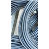 Image 3 : 5 Coils of Black Communication and CATV Cable on Pallet Lot