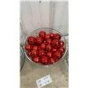 Image 5 : Anchor Hocking Crown Point Punch Set, Glass Bowl with Ornaments and Jar