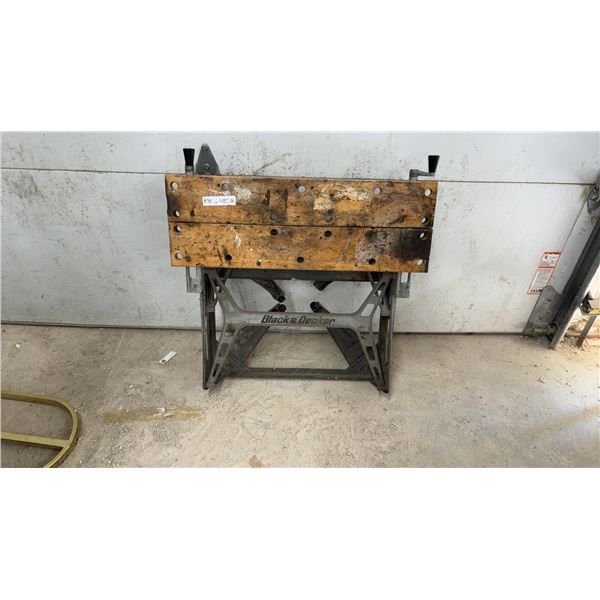 Black & Decker Workmate Portable Folding Workbench and Vise with Clamping Jaws