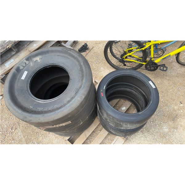 Mickey Thompson ET Street and Pirelli DH Z89 285/645-18 Competition Slick Tires